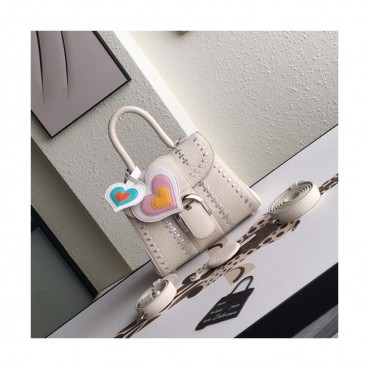 Delvaux 2019 Leather Tote Shoulder Bag,20CM - 델보 2019 레더 토트 숄더백,DVB0061.20CM,화이트