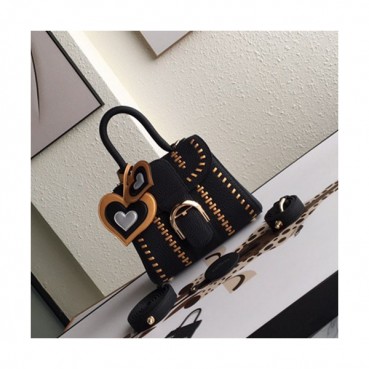 Delvaux 2019 Leather Tote Shoulder Bag,20CM - 델보 2019 레더 토트 숄더백,DVB0051.20CM,블랙