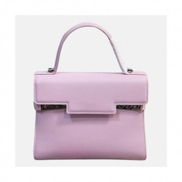 Delvaux 2019 Tempete Leather Tote Shoulder Bag,21/27.5CM - 델보 2019 톰페트 레더 토트 숄더백,DVB0010 .21/27.5CM,연핑크