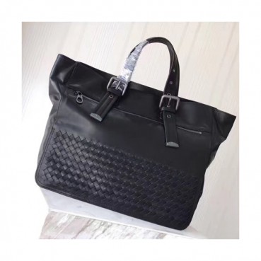 Bottega Veneta 2019 Leather Tote Shopper Bag,38cm - 보테가 베네타 2019 레더 남성용 토트 쇼퍼백 440241,BVB0236,38cm,블랙