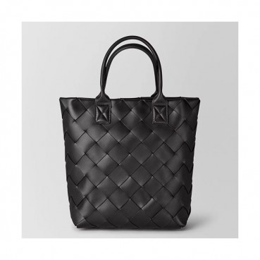 Bottega Veneta 2019 Leather Tote Bag,32cm - 보테가 베네타 2019 레더 남여공용 토트백 BVB0039,BVB0234,32cm,블랙