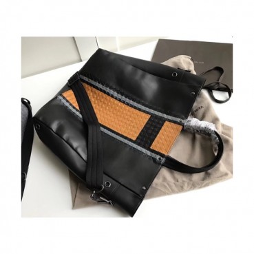 [매장판][놀라운수납력]Bottega Veneta Leather Tote Shopper Bag,40cm - 보테가 베네타 레더 남성용 토트 쇼퍼백 505887,BVB0233,40cm,블랙