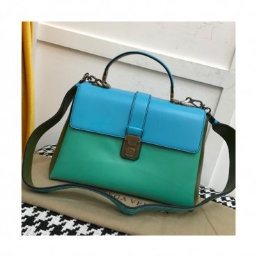 Bottega Veneta 2019 Tote Shoulder Bag,25/29cm - 보테가 베네타 2019 토트 숄더백, 9929,BVB0151,25/29cm,스카이블루+민트
