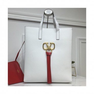 Valentino 2019 V-ring Tote Shopper Bag,34CM 