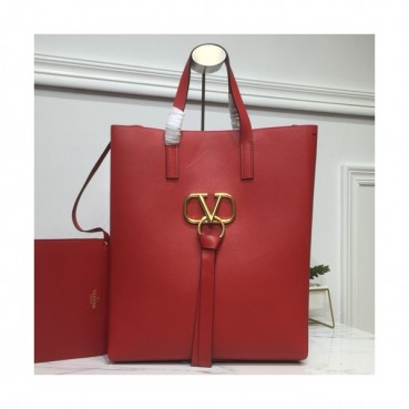 Valentino 2019 V-ring Tote Shopper Bag,34CM 