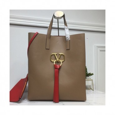 Valentino 2019 V-ring Tote Shopper Bag,34CM 
