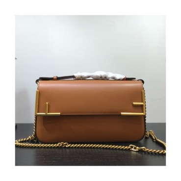 Fendi 2019 Chain Tote Shoulder Cross Bag ,26CM - 펜디 2019 체인 토트 숄더 크로스백  FENB0324,26CM,브라운