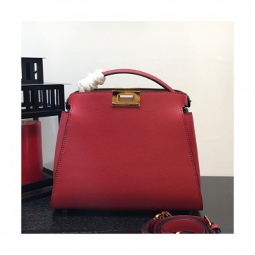 Fendi 2019 Tote Shoulder Bag ,27CM - 펜디 2019 토트 숄더백  FENB0318,27CM,레드