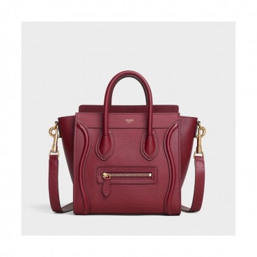 Celine Nano Luggage Leather Tote Shoulder Bag,20CM - 셀린느 나노 러기지 레더 토트 숄더백 ,189243