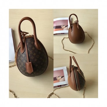 Louis Viutton 2019 Monogram Egg Chain Tote Shouder Bag ,20cm - 루이비통 2019 모노그램 에그 체인 토트 숄더백 M44587,LOUB1193,20cm,브라운