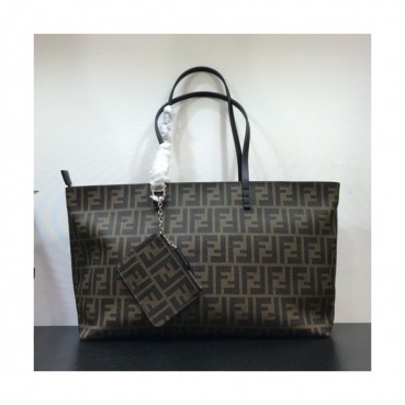 Fendi 2019 PVC Tote Shopper Bag,39CM - 펜디 2019 PVC 여성용 토트 쇼퍼백 FENB0180,39CM,안감