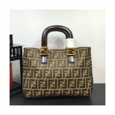 Fendi 2019 Tote Bag,34CM - 펜디 2019 여성용 토트백 FENB0175,31CM,브라운