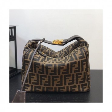 Fendi 2019 Tote Bag,26CM - 펜디 2019 여성용 토트백 FENB0174,26CM,브라운