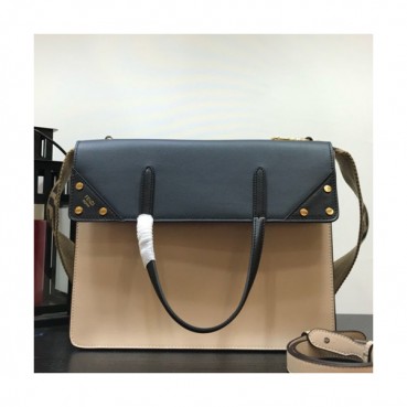 [시선강탈]Fendi 2019 Leather Tote Bag ,30CM - 펜디 2019 레더 여성용 토트백  FENB0165,30CM,연베이지