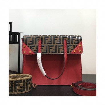 Fendi 2019 Leather Tote Bag ,25/30CM - 펜디 2019 레더 여성용 토트백  FENB0158,25/30CM,레드