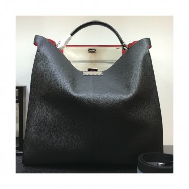 [마법의 수납력]Fendi 2019 Leather Tote Bag / Mens Business ,41CM - 펜디 2019 레더 남여공용 토트백/서류가방  FENB0157,41CM,블랙