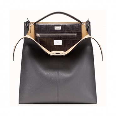 Fendi 2019 Leather Tote Bag / Mens Business ,40CM - 펜디 2019 레더 남여공용 토트백/서류가방  FENB0155,40CM,다크그레이
