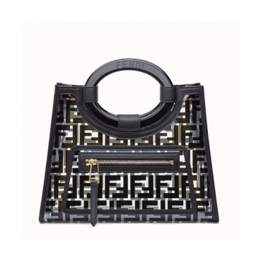 Fendi 2019 PU Tote  Bag ,28.5CM - 펜디 2019 PU 여성용 토트백  FENB0143,28.5CM,블랙