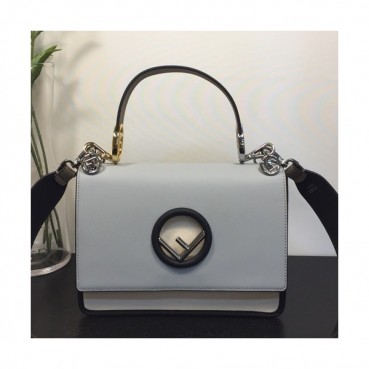 Fendi 2019 Tote Shoulder Bag ,26CM - 펜디 2019 토트 숄더백 FENB0132,26CM,그레이+베이지