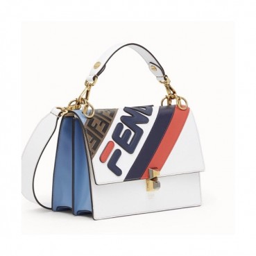 Fendi 2019 Mania Tote Shoulder Cross Bag ,26.5CM - 펜디 2019 마니아 토트 숄더 크로스백  FENB0125,26.5CM,화이트+블루