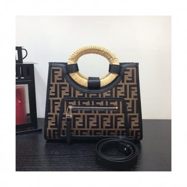 Fendi 2019 Tote Shopper Bag ,28CM - 펜디 2019 토트 쇼퍼백  FENB0120,28CM,브라운
