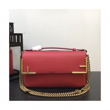 Fendi 2019 Chain Tote Shoulder Cross Bag ,26CM - 펜디 2019 체인 토트 숄더 크로스백  FENB0106,26CM,레드