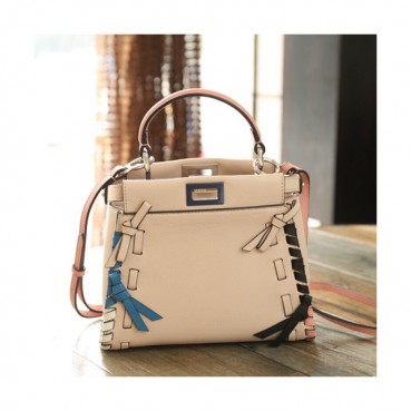 Fendi 2019 Tote Shoulder Bag ,23CM - 펜디 2019 토트 숄더백  FENB0103,23CM,베이지핑크