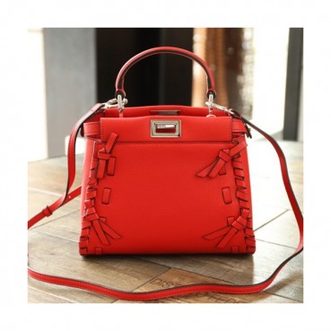 Fendi 2019 Tote Shoulder Bag ,23CM - 펜디 2019 토트 숄더백  FENB0102,23CM,레드