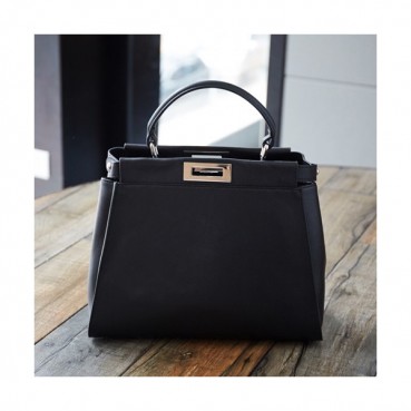 [모던시크]Fendi 2019 Peekaboo Tote Shoulder Bag ,33CM - 펜디 2019 피카부 토트 숄더백  FENB0099,33CM,블랙