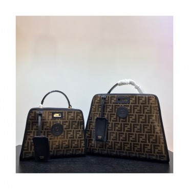 Fendi 2019 Tote Shoulder Bag ,23/36CM - 펜디 2019 토트 숄더백  FENB0097,23/36CM,브라운