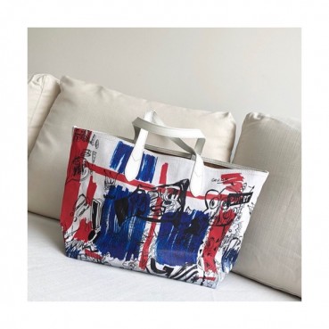 Burberry 2019 Reversible Tote Shoulder Shopper Bag, 54cm - 버버리 2019 리버서블 토트 숄더 쇼퍼백,BURB00227,54cm,화이트