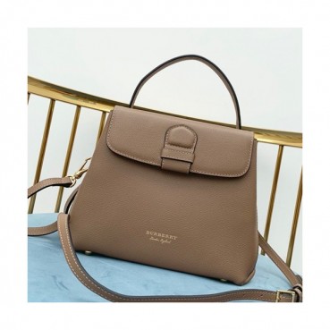 Burberry 2019 Leather Tote Shoulder Bag, 26cm - 버버리 2019 레더 토트 숄더백,BURB0099,26cm,연브라운
