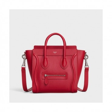 Celine Nano Luggage Leather Tote Shoulder Bag,20CM - 셀린느 나노 러기지 레더 토트 숄더백 ,189243