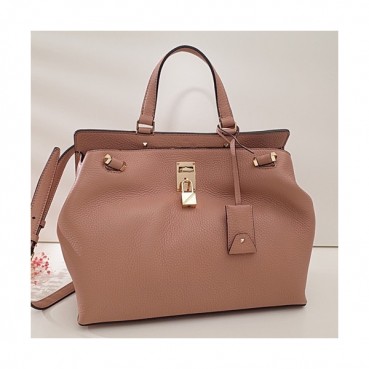 [퀄리티가 남.달.라]Valentino 2019 Leather Garavani Joykock Tote Shoudler Bag,34CM - 발렌티노 2019 레더 가라바니 조이락 토트 숄더백,VTB0292,34CM,핑크