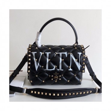 [매장판]Valentino 2019 Leather Stud Tote Shoudler Bag,23CM - 발렌티노 2019 레더 스터드 토트 숄더백,0055