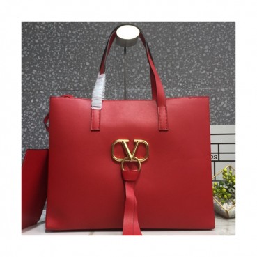 [파격특가]Valentino 2019 V-ring Tote Shopper Bag,39CM 