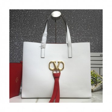 Valentino 2019 V-ring Tote Shopper Bag,39CM 