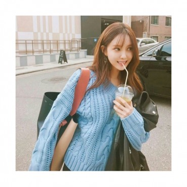 Celine Leather Two-tone Bucket Tote Bag,37CM 