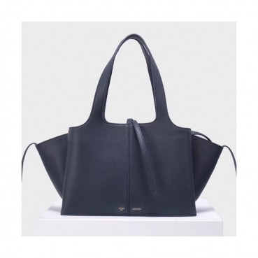 Celine Tri-Fold Leather Tote Bag,32CM 