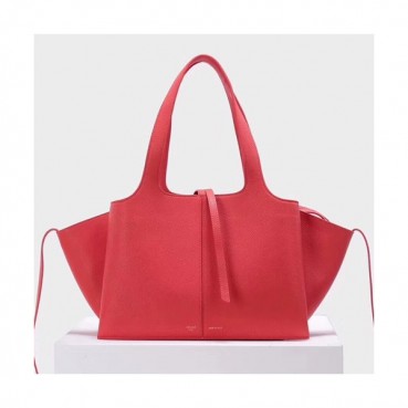 Celine Tri-Fold Leather Tote Bag,32CM 