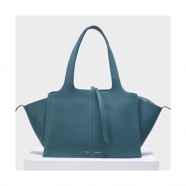 Celine Tri-Fold Leather Tote Bag,32CM 
