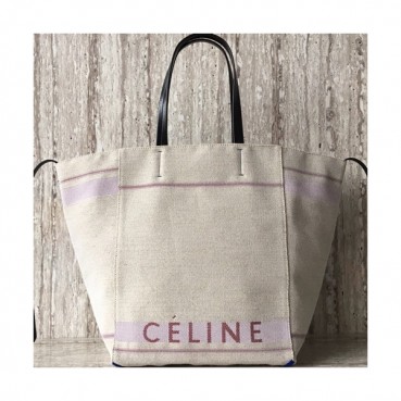 Celine Canvas Tote Shoulder Shopper Bag,37CM - 셀린느 캔버스 토트 숄더 쇼퍼백 ,2207