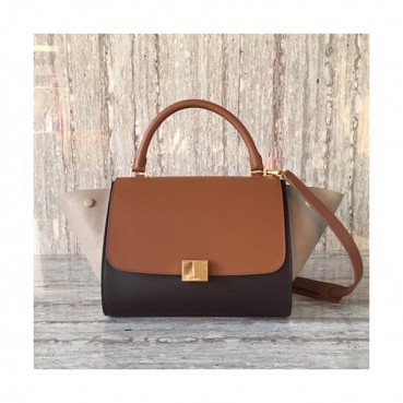 Celine Leather Tote Shoulder Bag,26CM - 셀린느 레더 토트 숄더백 ,18701
