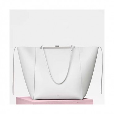 Celine Cabas Clasp Leather Tote Bag,30CM - 셀린느 카바스 클래스프 레더 토트백 ,90056