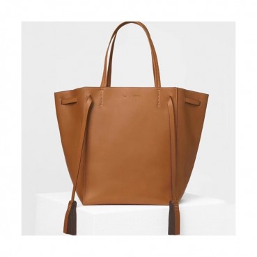 Celine Leather Tote Shoulder Shopper Bag,30CM - 셀린느 레더 토트 숄더 쇼퍼백 ,2209,30CM,브라운