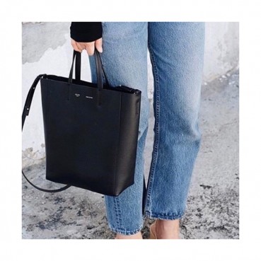 Celine Vertical Cabas Leather Tote Shoulder Bag,27CM - 셀린느 버티컬 카바스 레더 토트 숄더백 ,2204