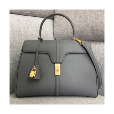 Celine 16 Leather Medium Tote Shoulder Bag,32CM - 셀린느 16 레더 미듐 토트 숄더백 ,187373
