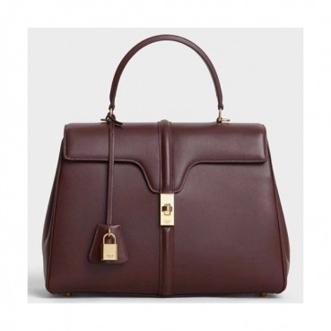 Celine 16 Leather Medium Tote Shoulder Bag,32CM - 셀린느 16 레더 미듐 토트 숄더백 ,187373