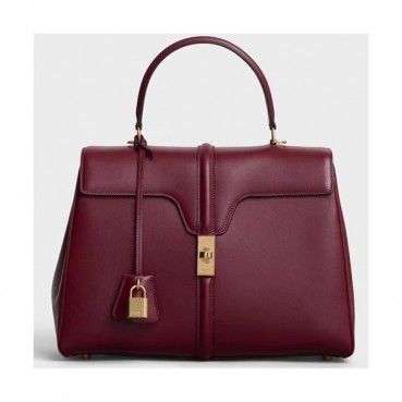 Celine 16 Leather Medium Tote Shoulder Bag,32CM - 셀린느 16 레더 미듐 토트 숄더백 ,187373