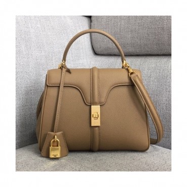 Celine 16 Leather Small Tote Shoulder Bag,23CM - 셀린느 16 레더 스몰 토트 숄더백 ,188003
